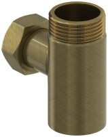 Уголок со спускным клапаном переходной (G 1&quot; НР х G 3/4&quot; НГ)