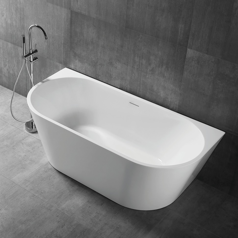 Акриловая ванна ABBER AB9216-1.7 белая