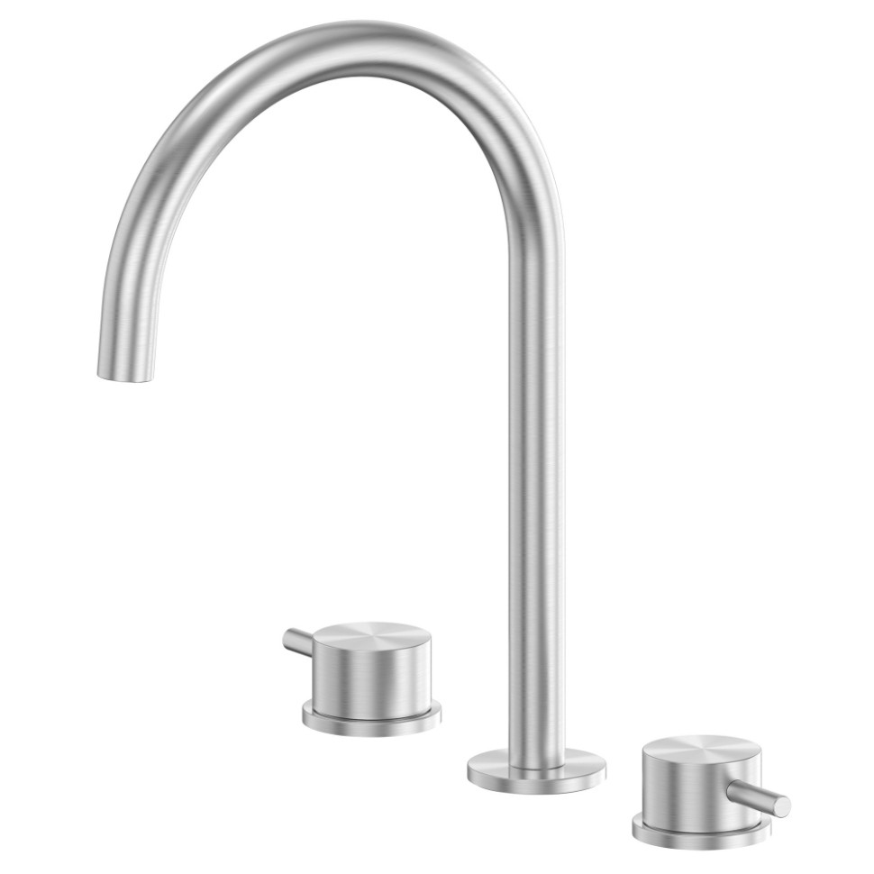 Смеситель ABBER Wasser Kreis 316 AF8108BST-M для раковины, брашированная сталь