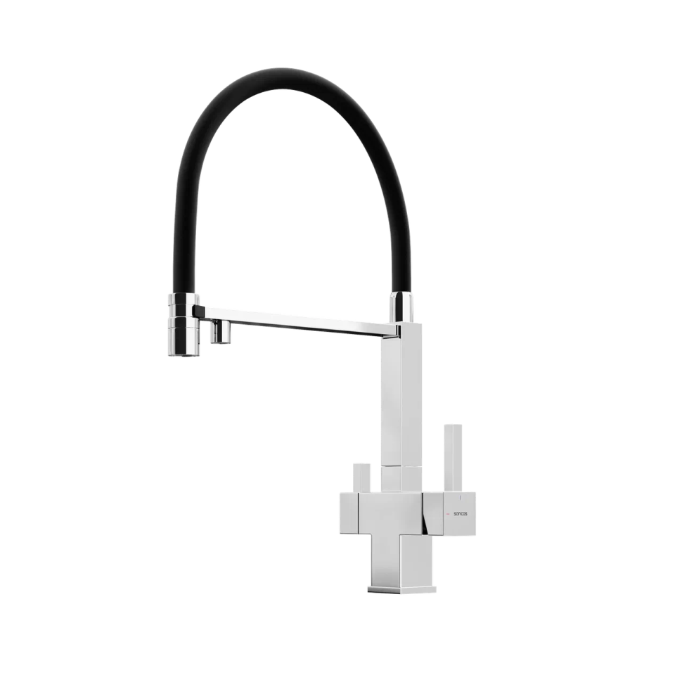 Смеситель для кухни SANCOS Moro с возможностью подключения фильтра для воды, цвет хром, арт. SC4006CH