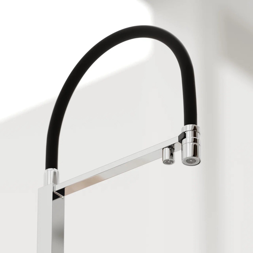 Смеситель для кухни SANCOS Moro с возможностью подключения фильтра для воды, цвет хром, арт. SC4006CH