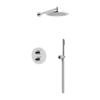 Душевой комплект с термостатом SANCOS Etna, с внутренней частью, хром, арт. SC9010CH
