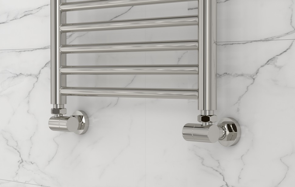 Вентиль 3D левый под шестигранник (G 1/2" НР х G 3/4" НГ)