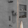 Душевой комплект VSFW-433TI1RGM встраиваемый, вороненая сталь