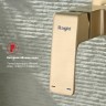 Смеситель Raglo настенный с гигиеническим душем золотой сатин