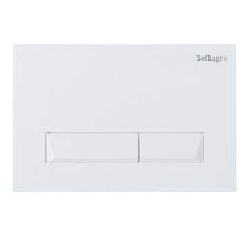 Кнопка смыва BelBagno MARMI BB009-MR-BIANCO, цвет-белый