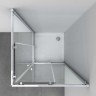 Душевой уголок Alpha VSS-3AL900CL, 900*900, хром, стекло прозрачное