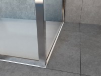 Душевой уголок Garda VSR-1G28019CH, 1900*800, хром, стекло шиншилла