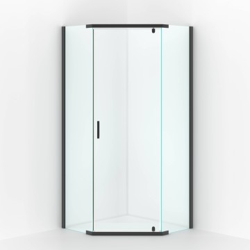 Душевой уголок BERGES SOLO T Black 900х900
