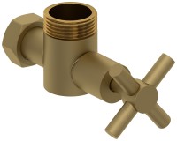 Вентиль угловой крест (G 1" НР х G 3/4" НГ)