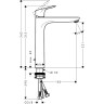 Смеситель для раковин Hansgrohe Focus хром (31531000)