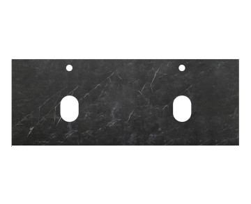 Столешница из керамогранита BelBagno KEP-120-2-MNO Marmo Nero Opaco