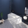 Ванна BERGES акриловая LUMBO 170x75 с каркасом