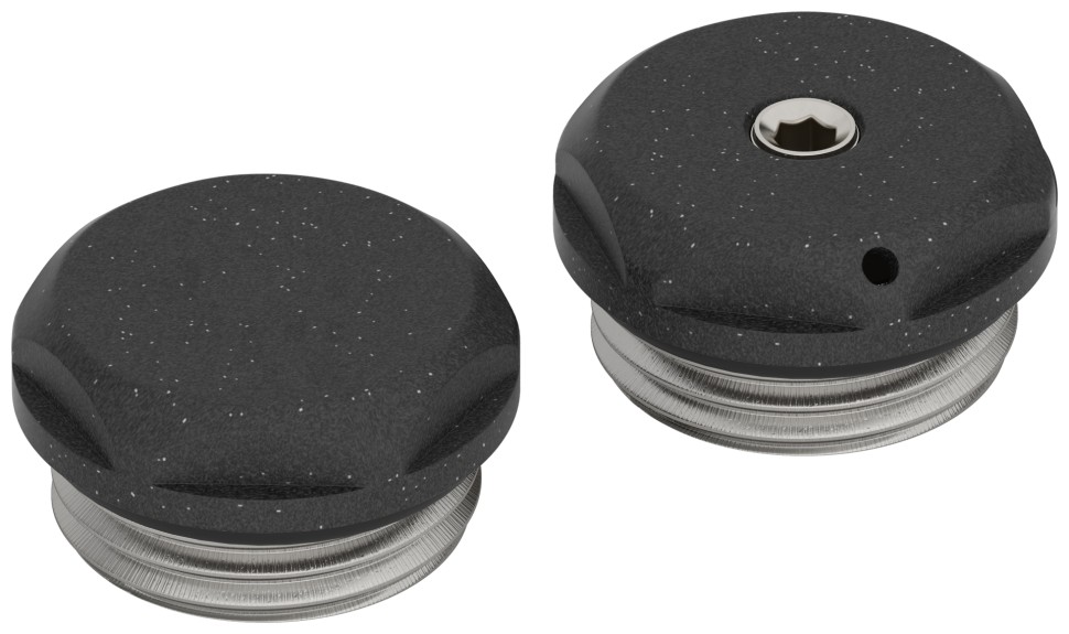 Спускной клапан с заглушкой d 25 мм (G 1/2" НР)