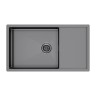 Мойка нерж. сталь GERBERG 78F UNI, PM217844-GM, вороненая сталь, 780х440мм, Paulmark