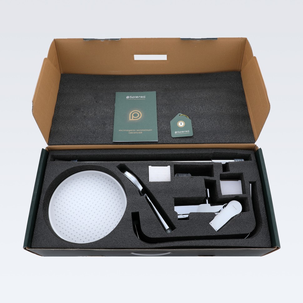 Душевая система Splenka для ванны и душа S04.24 Хром