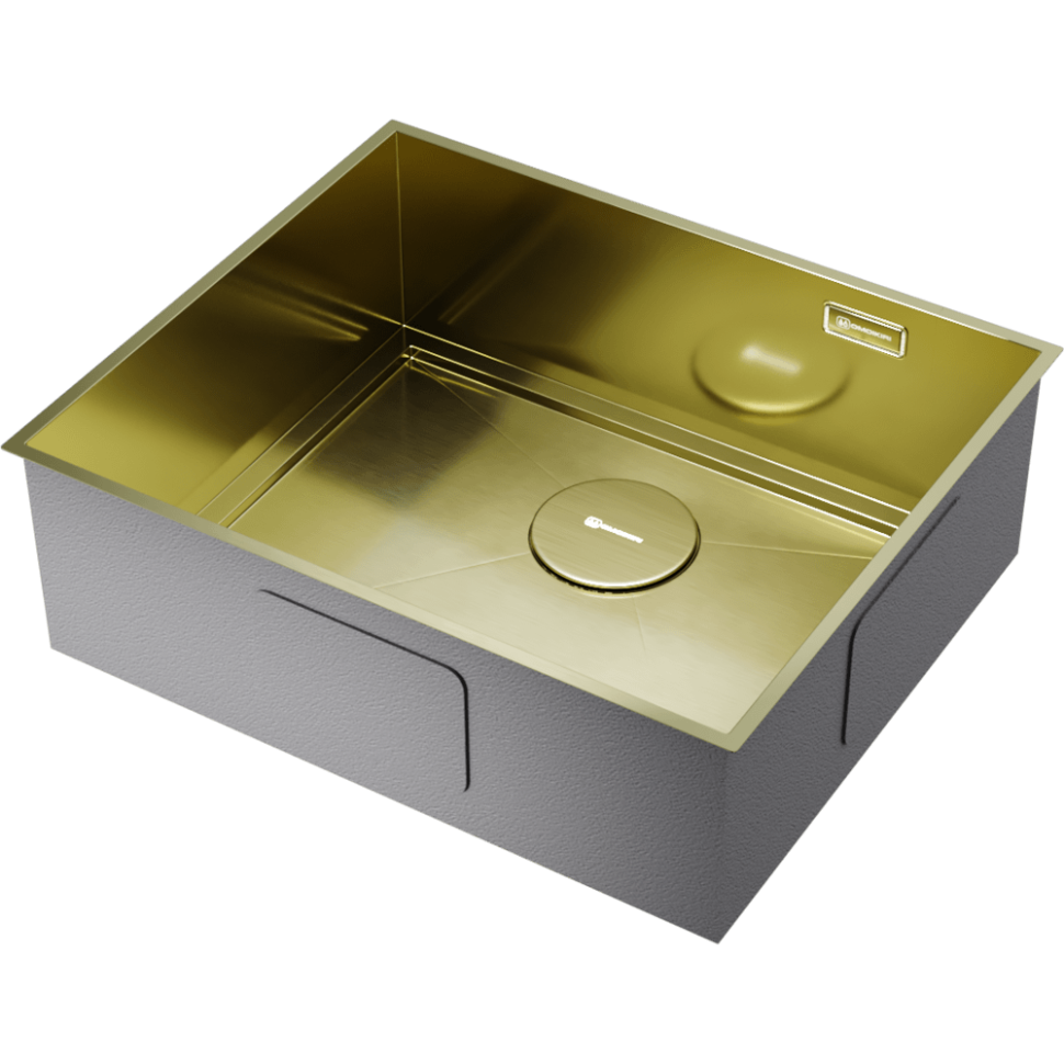 Кухонная мойка Omoikiri Kasen 53-26-INT-LG нерж. сталь/светлое золото