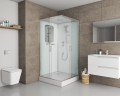 Душевая кабина Niagara Premium NG-6001-01Q (90х90х210) низкий поддон(16 см),стекло прозрачное,4 места