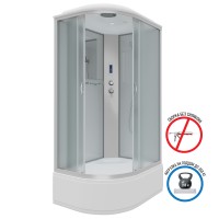 Душевая кабина Niagara Classic NG-2310-14RP (120х80х215) высокий поддон(40см),стекло матовое,4 места
