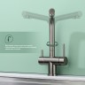 Смеситель Splenka для кухни с подключением к фильтру питьевой воды S70.61.09 Графит