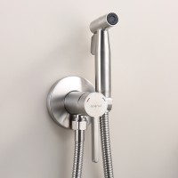 Смеситель Splenka встраиваемый с гигиеническим душем S221.52.05 Сатин