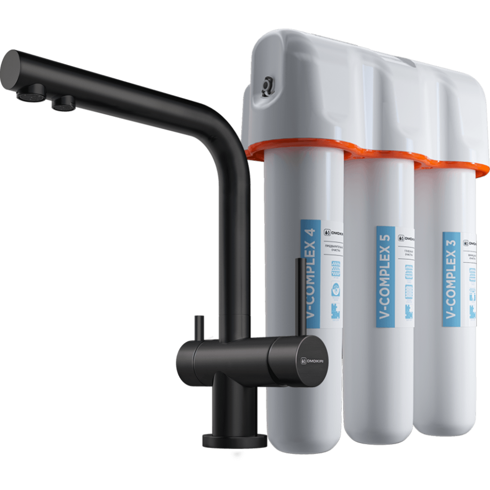 Комплект смеситель+фильтр Nagano-GB + Pure drop Lite