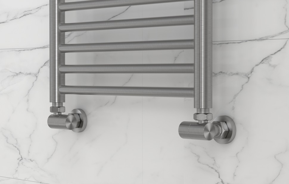 Вентиль 3D левый под шестигранник (G 1/2" НР х G 3/4" НГ)