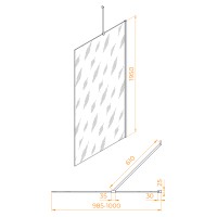 Боковая панель RGW Z-14 (Прозрачное, 1000)