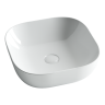 Умывальник чаша накладная квадратная Element 425x425x145мм