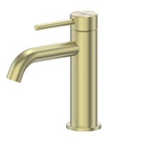 Смеситель ABBER Wasser Kreis 316 AF8110BG для раковины, брашированное светлое золото