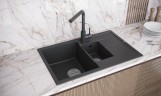 Смеситель для кухни TWIN, антрацит, Tw213622-AN, Paulmark