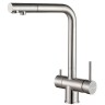 Смеситель для кухни SKALEN, брашированная сталь, Sk213020-BS, Paulmark