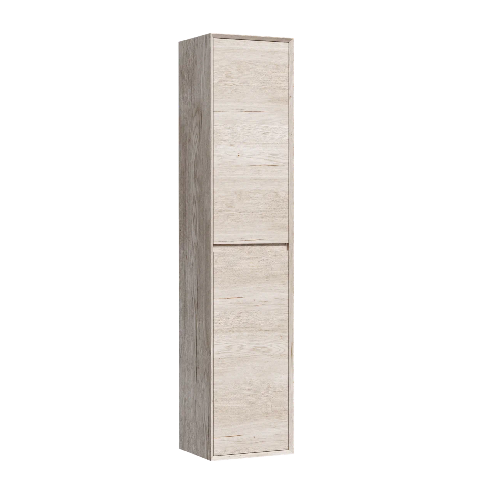 Шкаф-пенал подвесной SANCOS Marmi 1.0/Marmi 2.0 350х300х1600 мм, цвет дуб галифакс натуральный, арт. PMR35EG