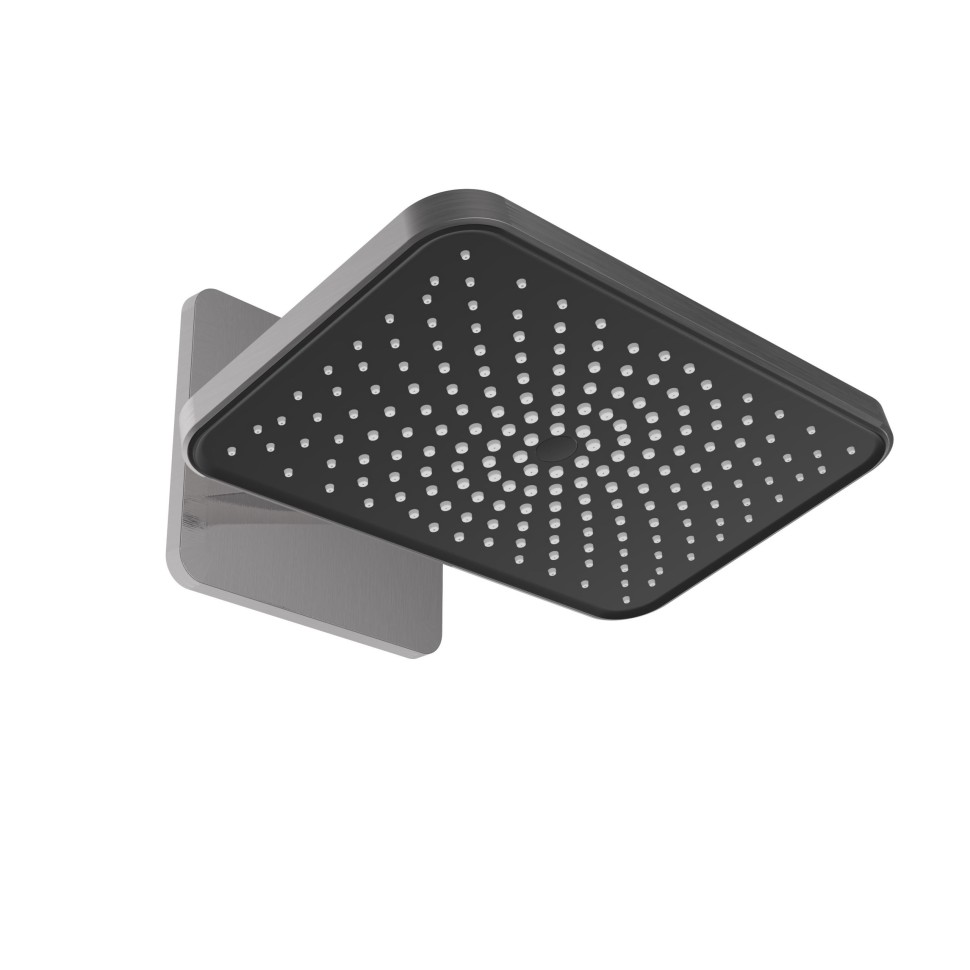 Душевой комплект Inspire VSFW-3I21MT4RGM встраиваемый, термостат, двухрежимный, вороненая сталь