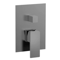 AQM8808GM Savona Встраиваемый смеситель на 2 потр. в комплекте с внутр. частью, металл