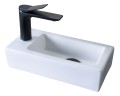 Раковина Gid N9272R 61105R подвесная белая 36.5x18x9