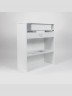 Тумба под раковину для ванной подвесная Uperwood Modul 50х21х60 см, белаяатовая