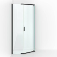 Душевой уголок BERGES SOLO T Black 1000х1000