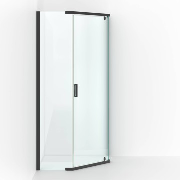 Душевой уголок BERGES SOLO T Black 1000х1000
