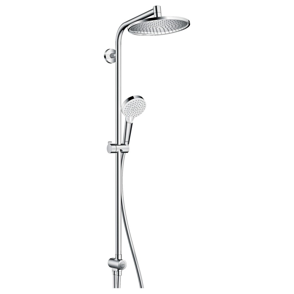 Душевая система Hansgrohe Crometta S 240 1jet Showerpipe Reno 27270000 хром