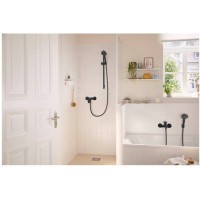 Смеситель для душа Hansgrohe Rebris S 72640670 черный матовый