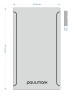 Разделочная доска PLATTE-405, HPL-пластик, Pl405-AN, антрацит, 405х230мм, Paulmark