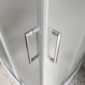 Душевой уголок BelBagno LUCE-AH-2-100/80-P-Cr