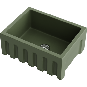 Кухонная мойка Omoikiri Mikura 61-OL Natceramic/olive