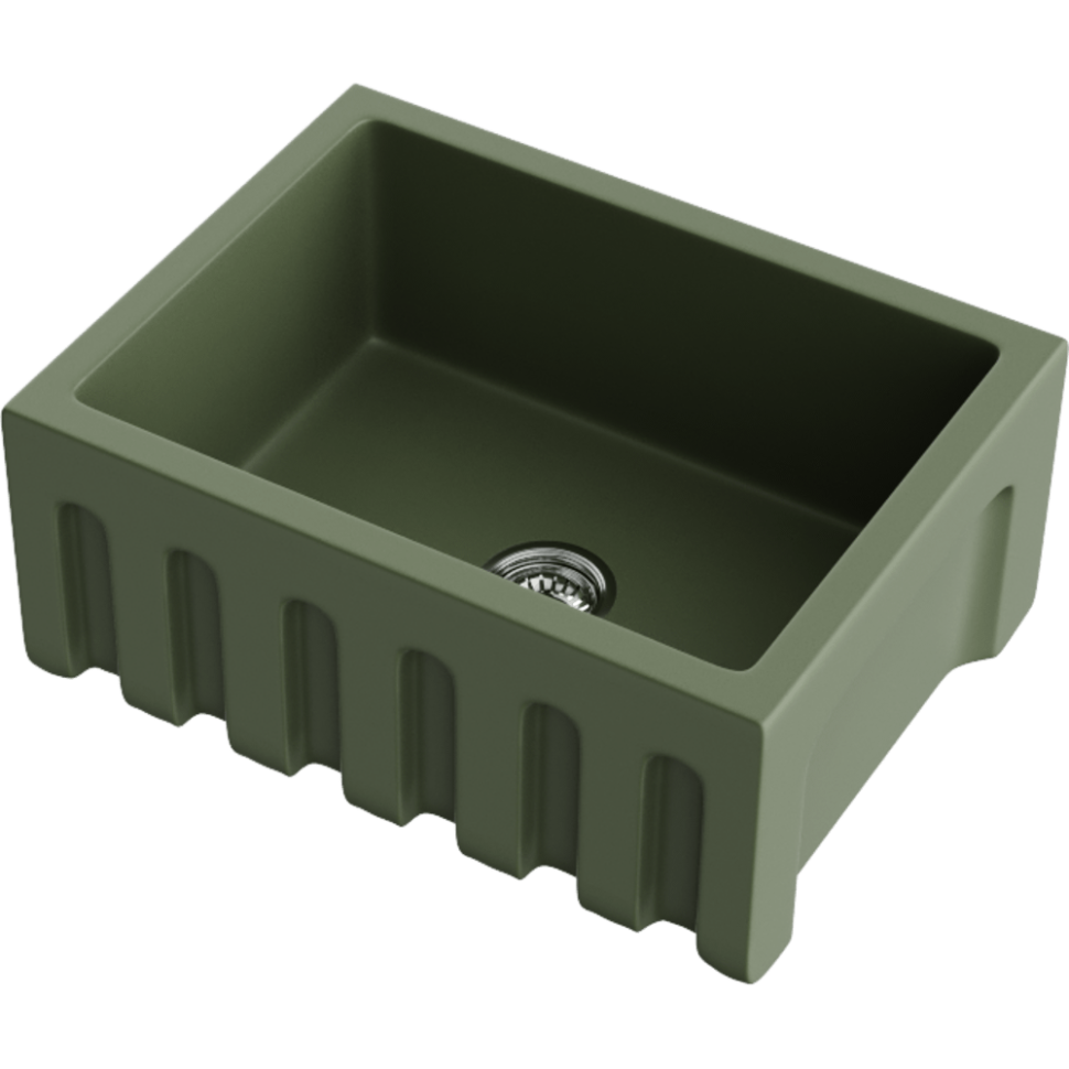 Кухонная мойка Omoikiri Mikura 61-OL Natceramic/olive