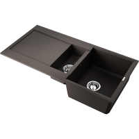 Кухонная мойка Omoikiri Sakaime 100-2-ES Tetogranit/espresso