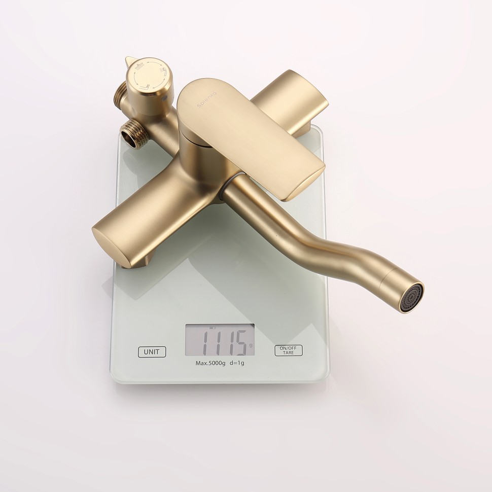 Душевая система Splenka для ванны и душа S50.24.03 Золотой сатин