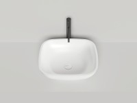 Раковина накладная GLORIA 08 покраска по RAL полностью 495х445х150 S-Sense Глянцевое