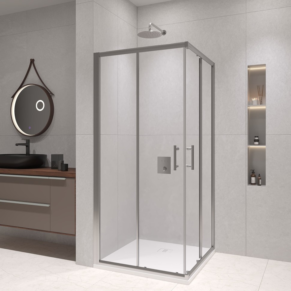 Душевой уголок RGW PA-31 (Прозрачное, 900x900)