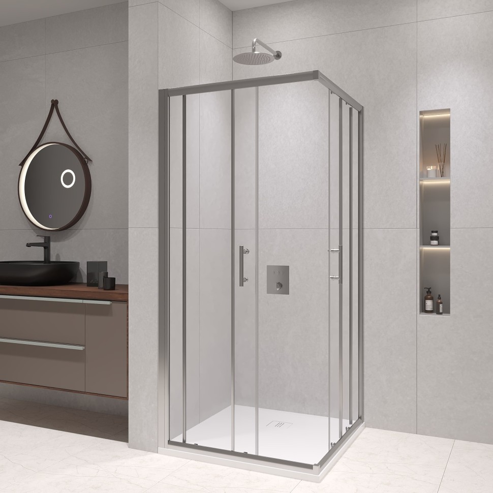 Душевой уголок RGW PA-31 (Прозрачное, 900x900)